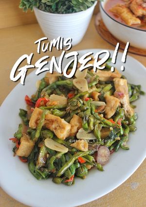 Foto resep TUMIS GENJER TAHU (ANTI PAHIT)