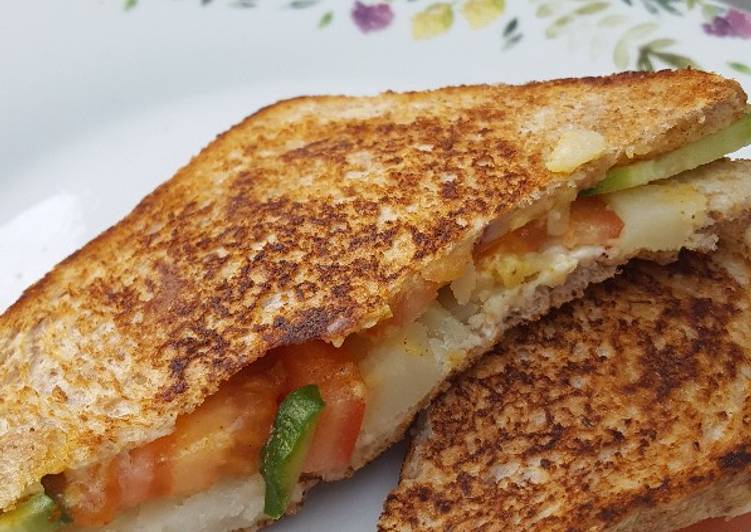 Easiest Way to Prepare Ultimate Tawa Sandwich