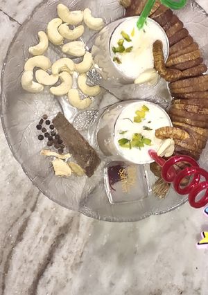 A picture of ‌ Creamy Kaju Anjeer Shake.