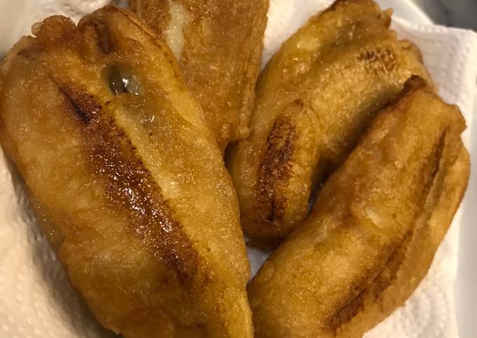 Pisang Goreng Dengan tepung Glutten Free