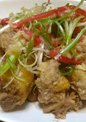 粵式鹽焗雞 的食譜成品照片