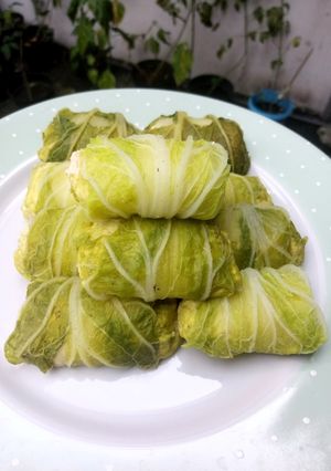Foto resep Sawi Gulung Tahu