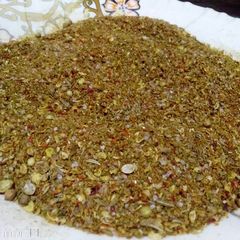 Homemade dhahi bharay chana chat masala A picture of Homemade dhahi bharay chana chat masala.