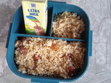 Nasi Goreng Nugget Simpel (Bekal Sekolah Anak)