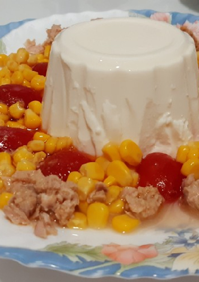Una foto de Ensalada improvisada para cenar