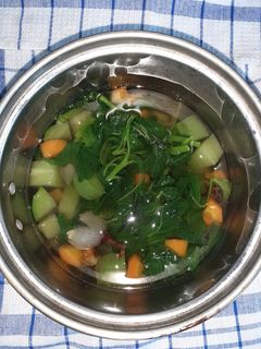 Foto resep Jangan bening bayam seger