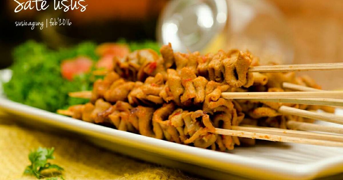 Resep Sate usus ala angkringan oleh Susi Agung Cookpad