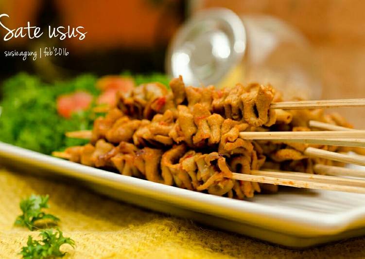 Resep Sate usus ala angkringan oleh Susi Agung - Cookpad