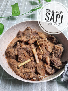 Foto resep Gepuk Daging Sapi (Ungkep)