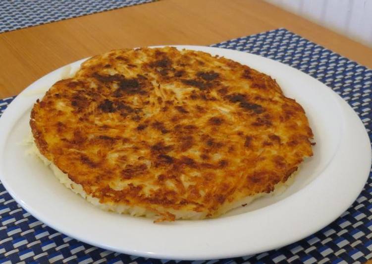 Steps to Make Super Quick Homemade Rösti