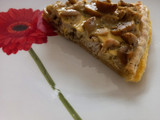 Quiche de pollo y champiñón