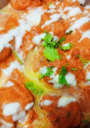 A picture of Creamy Malai kofta.