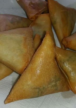 A picture of Beef samosa.