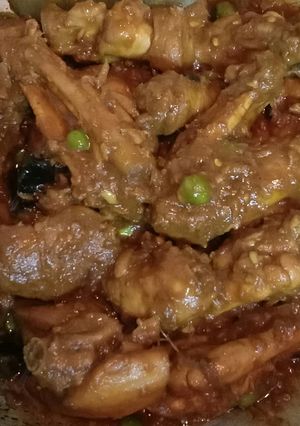 চিকেন কষা (chicken kosha recipe in Bengali) রেসিপির প্রধান ছবি