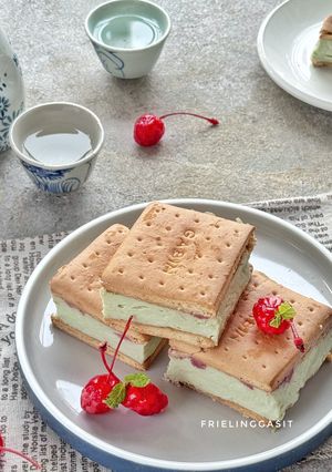 Foto resep Es Cream Gabin Matcha