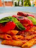 Penne ai peperoni grigliati