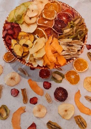 عکسی از دستور میوه خشک