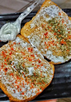 A picture of Buttery toast.