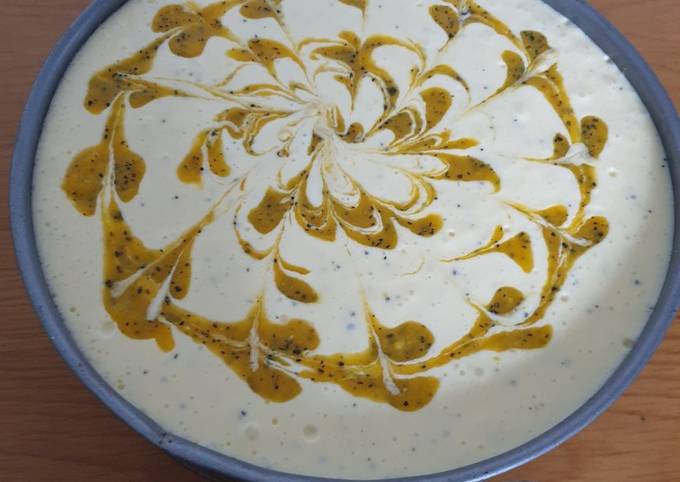 Mango and Passionfruit Cheesecake Recipe