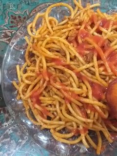 عکسی از دستور ماکارونی