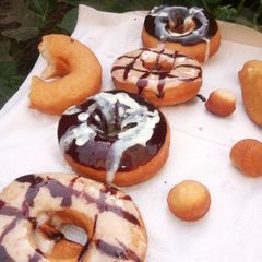 A picture of Semolina doughnut 🍩.