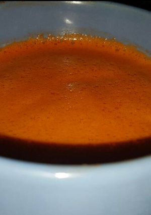 Una foto de Licuado de naranja & zanahoria