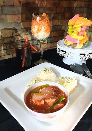 A picture of Chilli chicken.