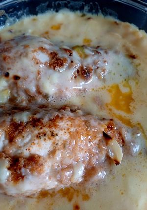 A picture of My Creamy Buttered Chicken in A Buttered Cheese Sauce.