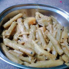 Arum mustard stir fry A picture of Arum mustard stir fry.
