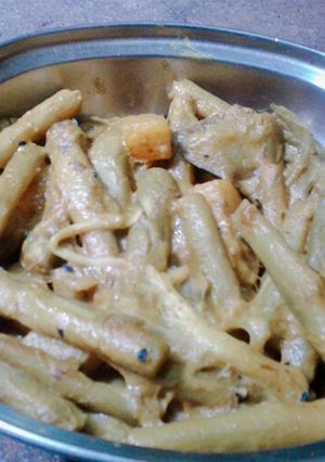 A picture of Arum mustard stir fry.