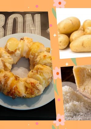 Une photo de Couronne de pommes de terre
