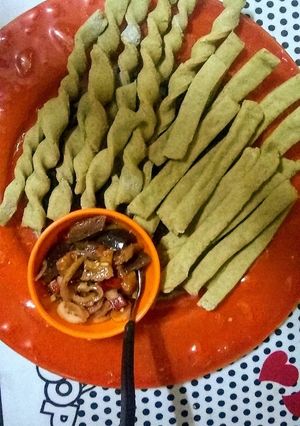 Una foto de Talitas de sorgo y mandioca