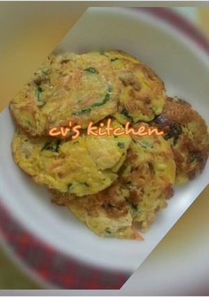 Foto resep Bakwan misoa telur ikan MPASI