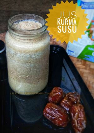 Foto resep Jus kurma susu
