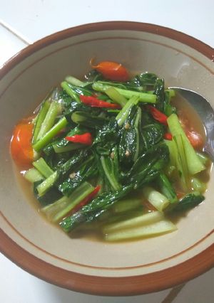 Foto resep Tumis sawi saus tiram