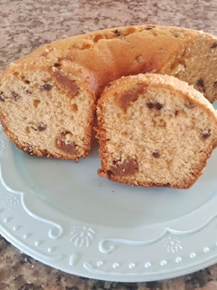 Una foto de Budín hamburgues de dulce de leche