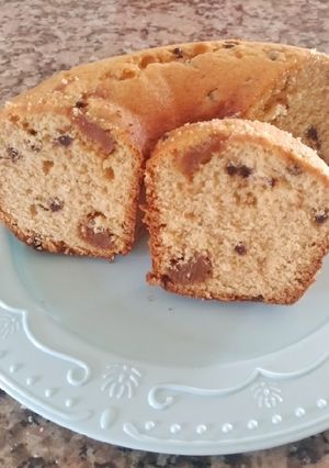 Una foto de Budín hamburgues de dulce de leche