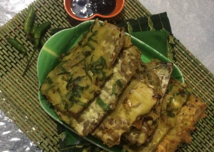 Langkah Mudah untuk Membuat Tempe mendoan Cilacap ala fe #bandung_recookanidiasarah, Enak
