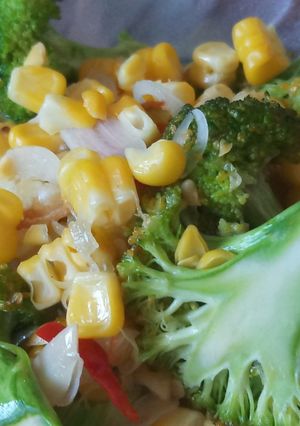 Foto resep Tumis Brokoli Jagung