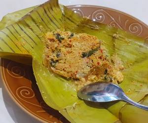 Masakan Populer Botok Udang mix Kerang dan Tahu Gurih Mantul Masakan Populer Botok Udang mix Kerang dan Tahu Gurih Mantul