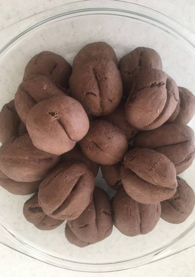 عکسی از دستور شیرینی دونه قهوه☕️😍😋