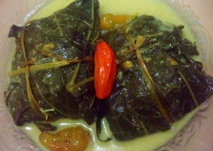 Resep Buntil Daun Singkong, Menggugah Selera