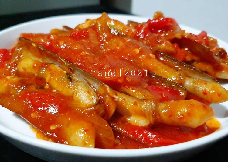 Resep Baru Kerang Bambu Saus Padang Sederhana #masakanindo 🇲🇨 Ala Rumahan