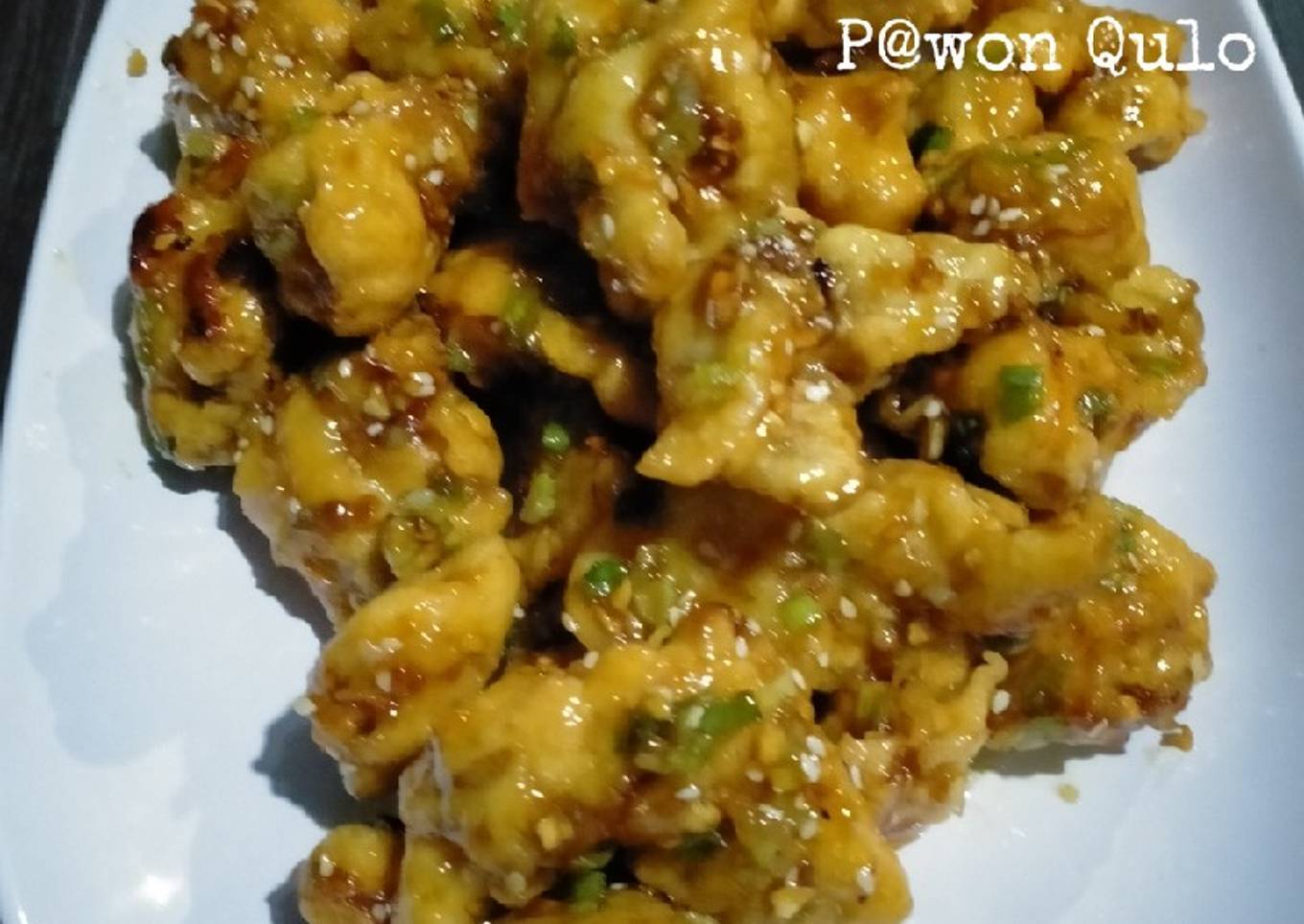 Korean Honey Garlic Chicken