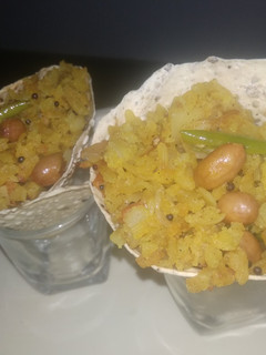 A picture of Kanda Poha.