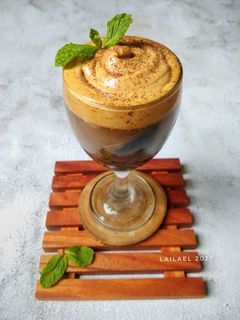 Foto resep Dalgona Cappuccino Cincau Pudding