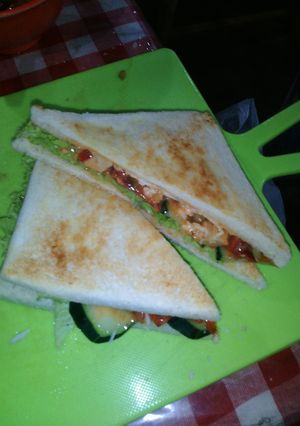 Foto resep Sandwich Vegie
