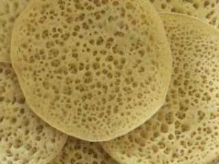 Moroccan pancakes (baghrir)