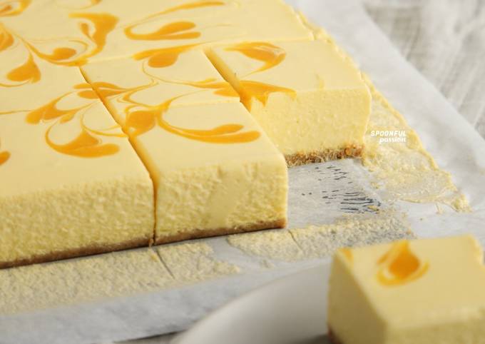 No-Bake Mango Cheesecake Bar