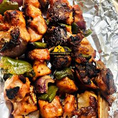 A picture of Souvlaki.